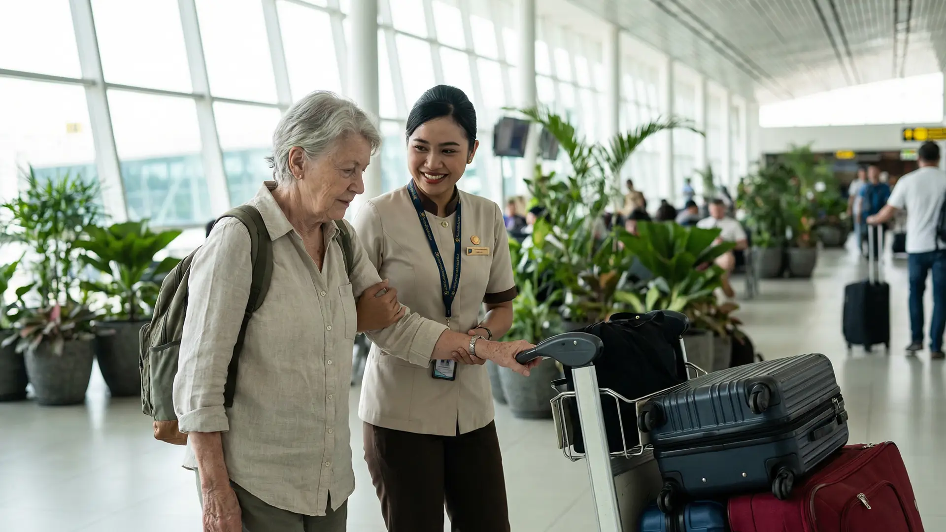 Fast Track Service Ngurah Rai Airport for Seniors